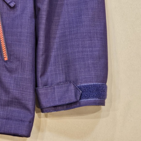 Volcom Snowboard Ski Jacket Women S Owl Insulated Mid-length Hood Zip Pockets - Picture 4 of 16